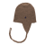 Ribbstickad Babymössa Alpacka