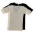 T-shirt med V-hals Ull/Siden Dam
