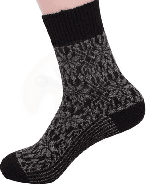 Stjärnmönstrade Sockor