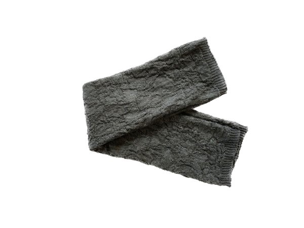 Stickade Benvärmare Ull