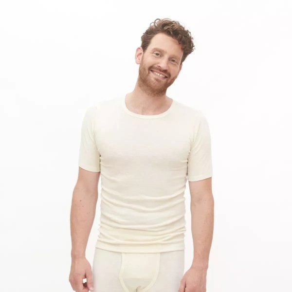 T-shirt Bomull Herr