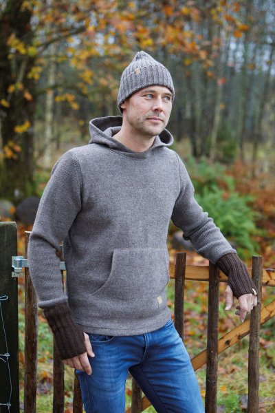 Handledsvärmare ofärgad ull