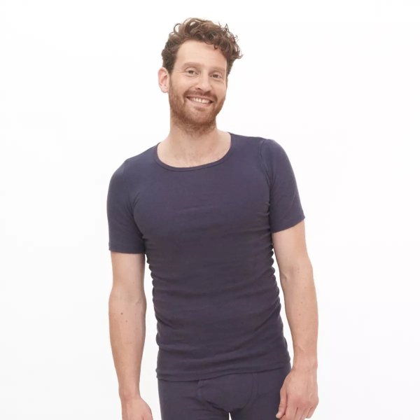 T-shirt Bomull Herr