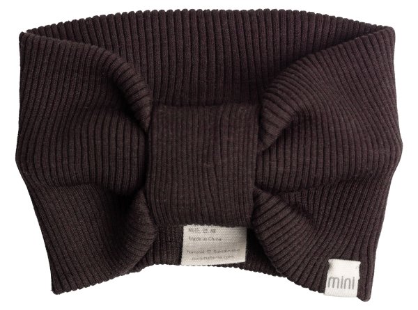 Pannband Silke/Bomull Cocoa
