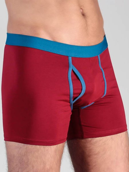 Boxershorts med Gylf Bomull