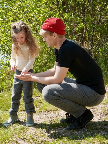 Byxa Ullfleece Herr, Antracitgrå