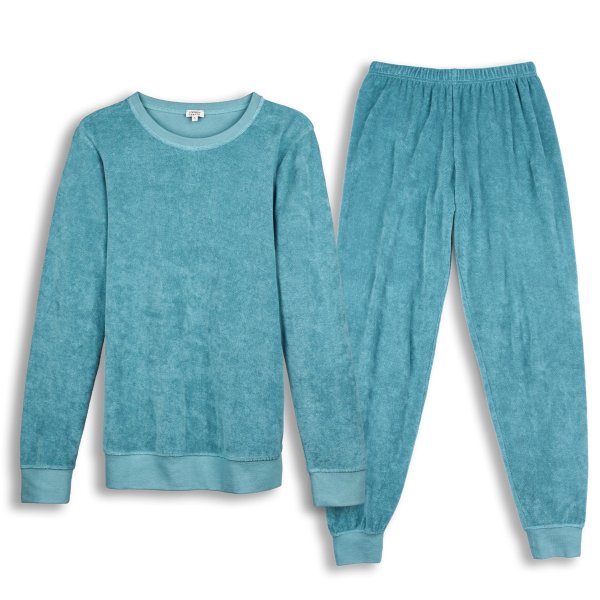 Pyjamas ekologisk bomull frotté