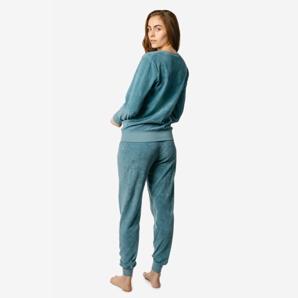 Pyjamas ekologisk bomull frotté