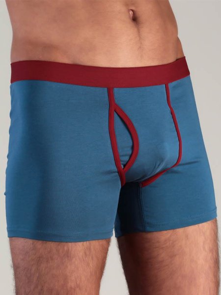 Boxershorts med Gylf Bomull