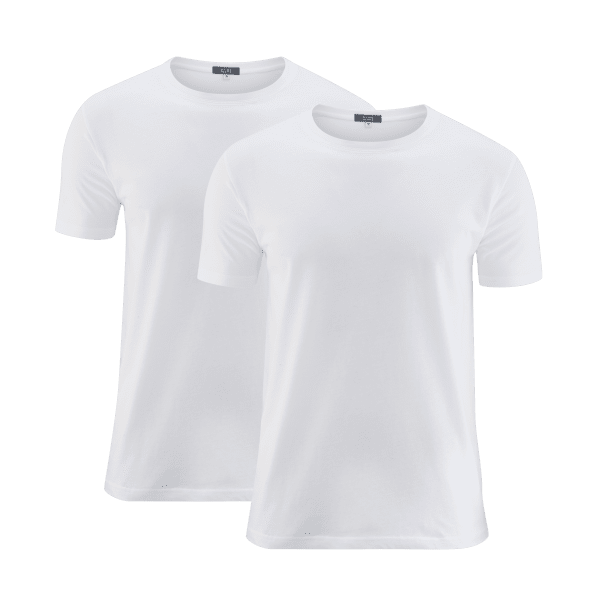T-shirt Figursydd Bomull Herr